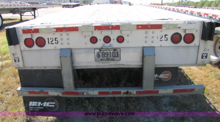 image for item 5145 1998 Wilson 48' flatbed trailer