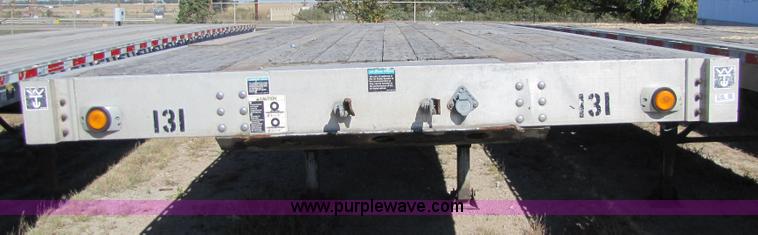 image for item 5146 1998 Wilson 48' flatbed trailer