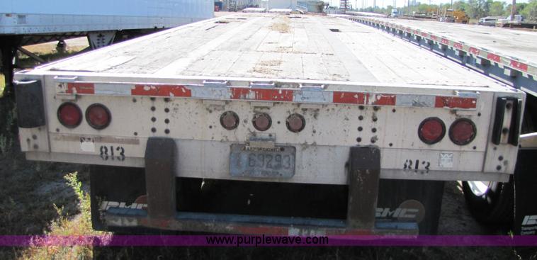image for item 5147 1995 Wilson 48' flatbed trailer