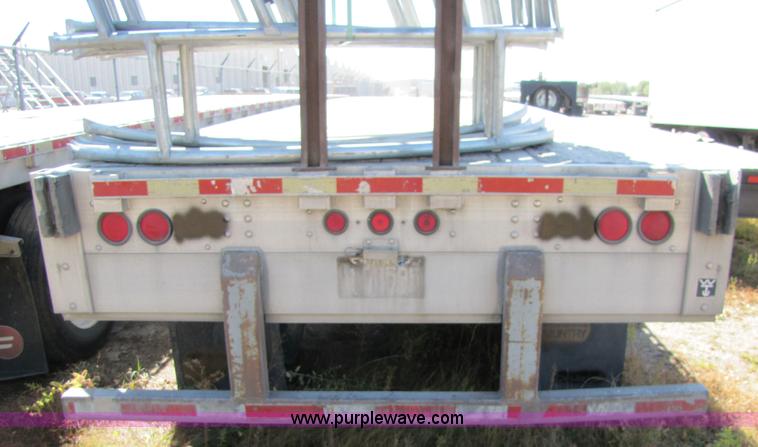 image for item 5148 1998 Wilson 48' flatbed trailer