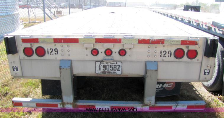 image for item 5149 1998 Wilson 48' flatbed trailer