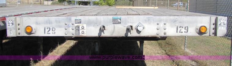 image for item 5149 1998 Wilson 48' flatbed trailer