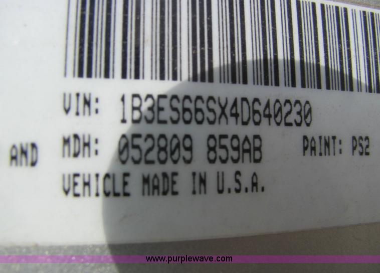 image for item 6323 2004 Dodge Neon SRT-4