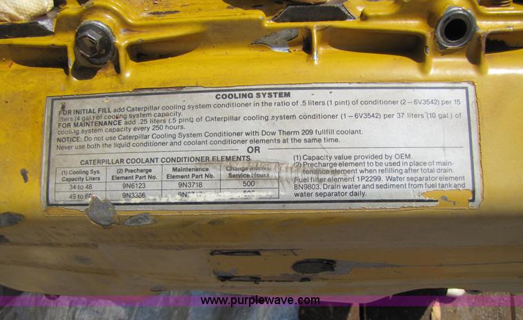 image for item 3450 Rebuilt Caterpillar 3208 V8 250hp diesel engine