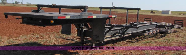 image for item 3451 1982 Jantz 48' expandable combine trailer