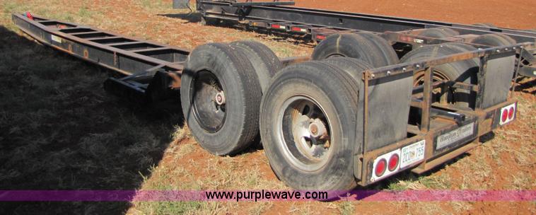 image for item 3452 Hazleton A-frame combine trailer