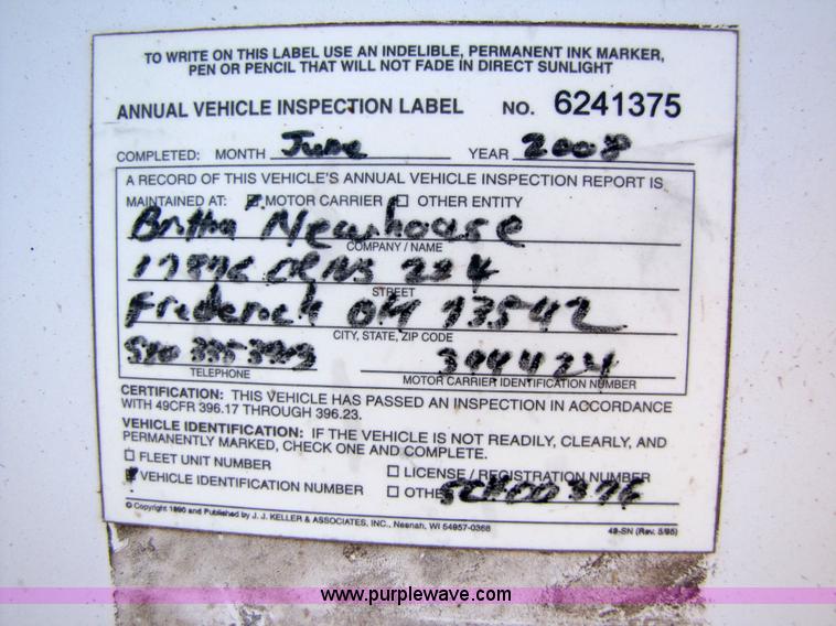 image for item 3453 1982 Merritt 42' hopper trailer