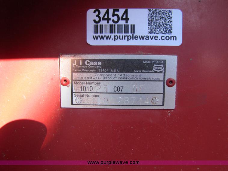 image for item 3454 1994 Case International 1010 25' platform