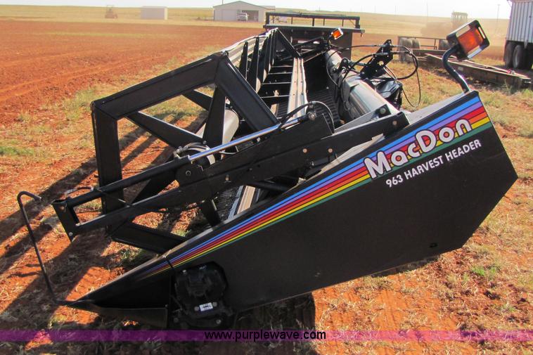 image for item 3466 2004 Mac Don 963 draper head