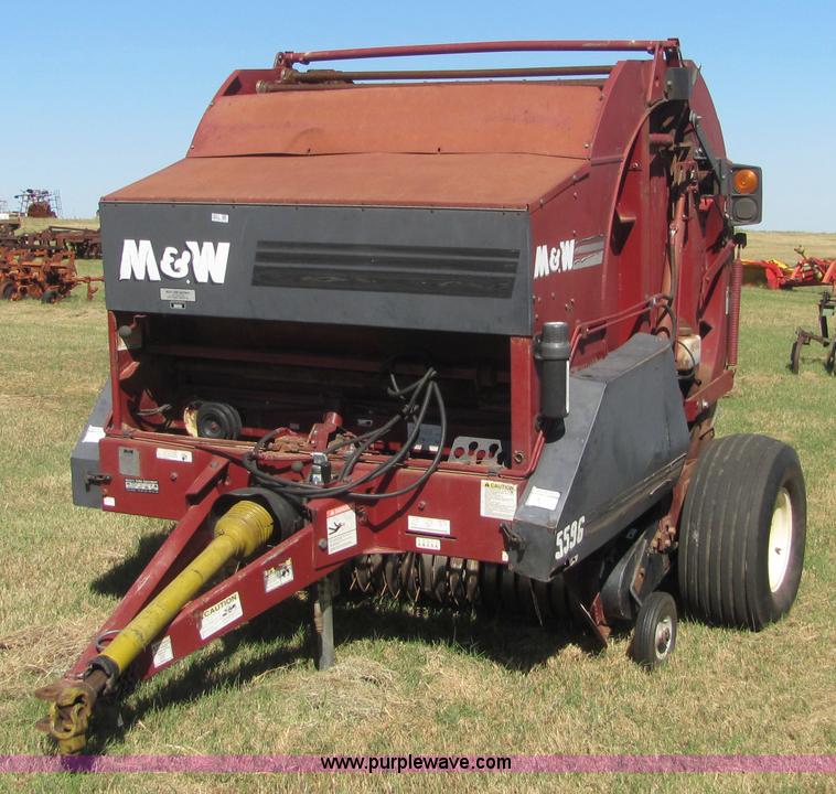 image for item 6621 M&W 5596 round baler