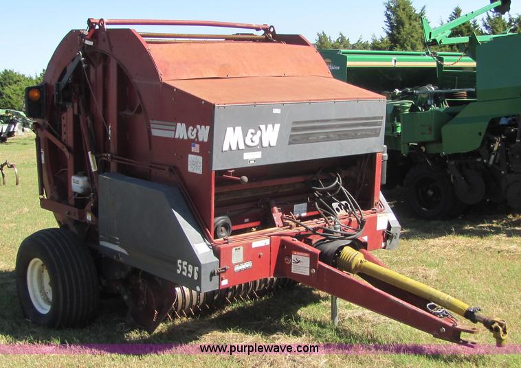 image for item 6621 M&W 5596 round baler