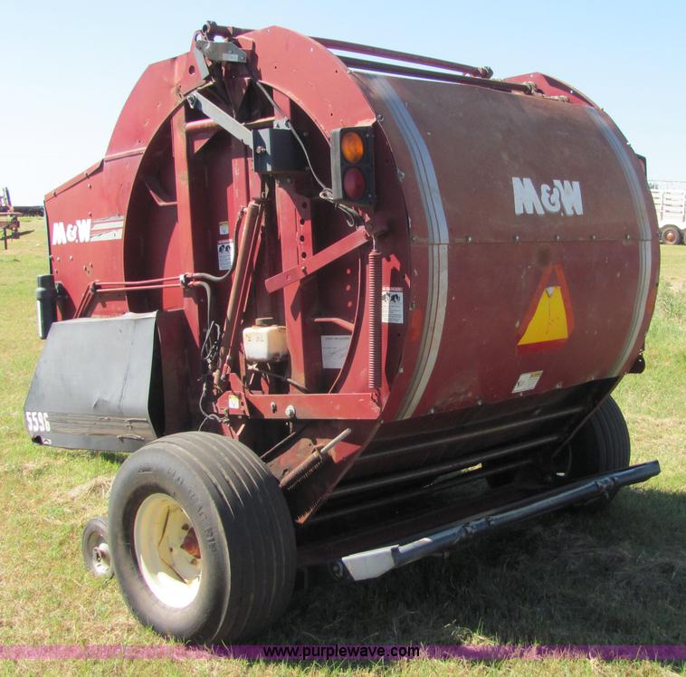 image for item 6621 M&W 5596 round baler