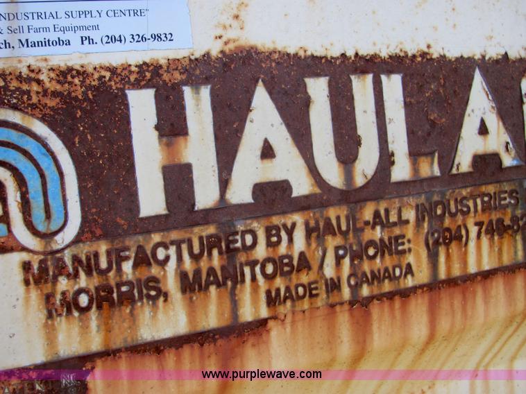 image for item 6626 1997 Haulall dual tank storage bins