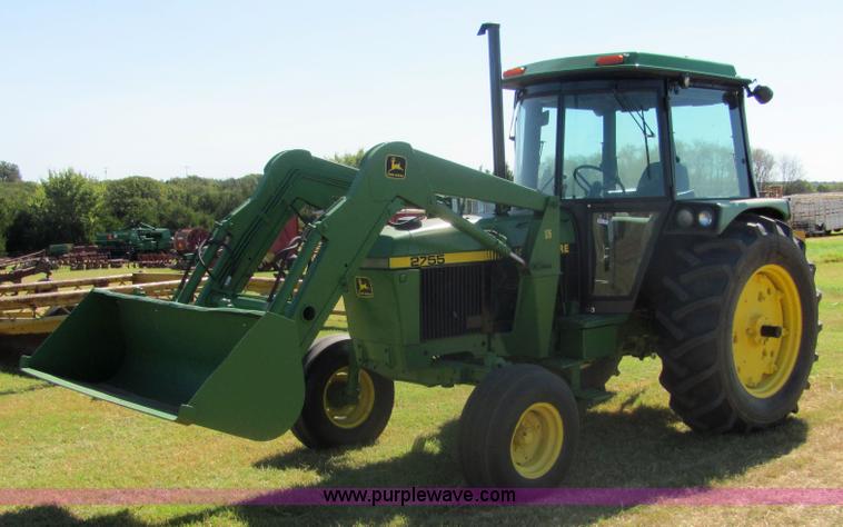 image for item 6633 1988 John Deere 2755 tractor with loader