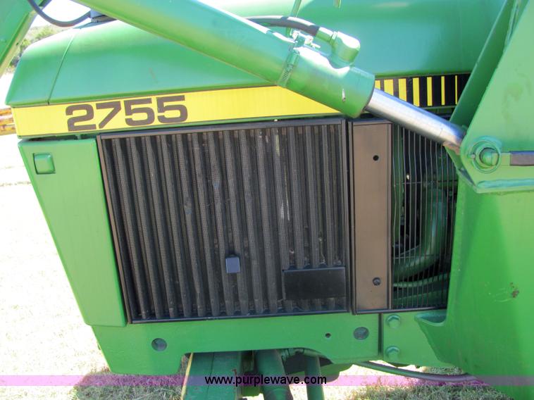 image for item 6633 1988 John Deere 2755 tractor with loader