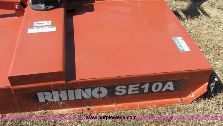 image for item 6635 Rhino SE10A 10' mower