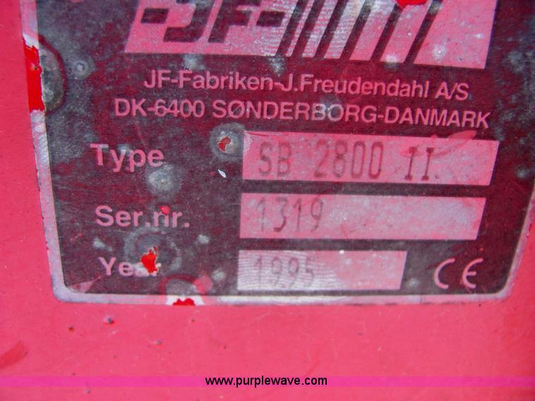 image for item 6638 1995 Jf Kuhn SB2800 MK II disc mower