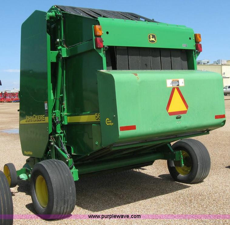 image for item 6931 2002 John Deere 567 5x6 round baler