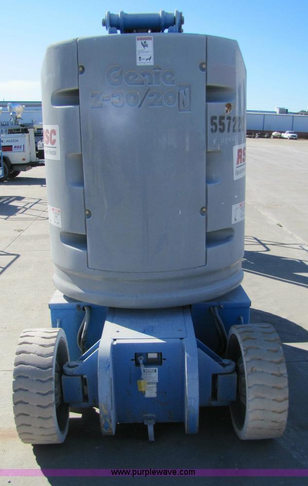 image for item 5276 2005 Genie Z-30/20N-RJ electric articulating boom lift