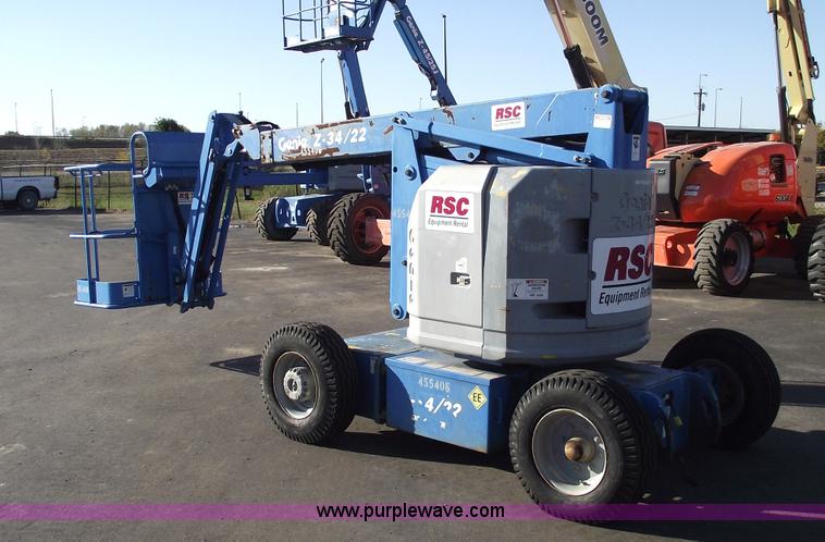 image for item 5952 2003 Genie Z-34/22 electric boom lift