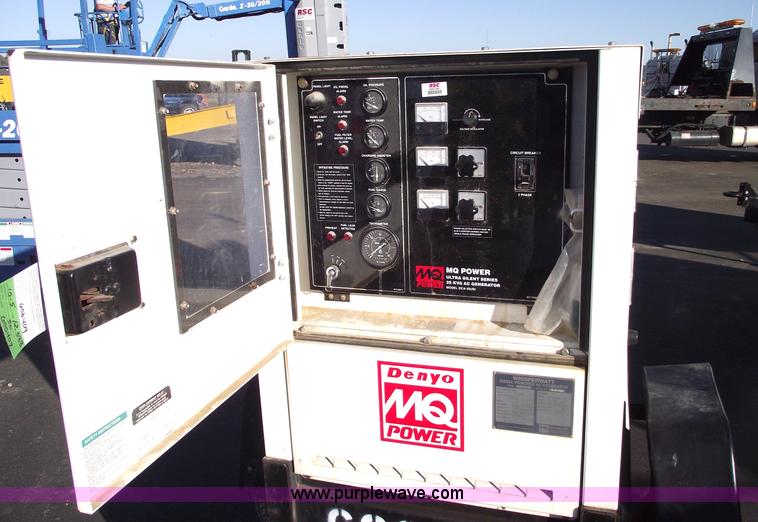 image for item 5953 Multiquip Whisperwatt 25kw tow-able generator