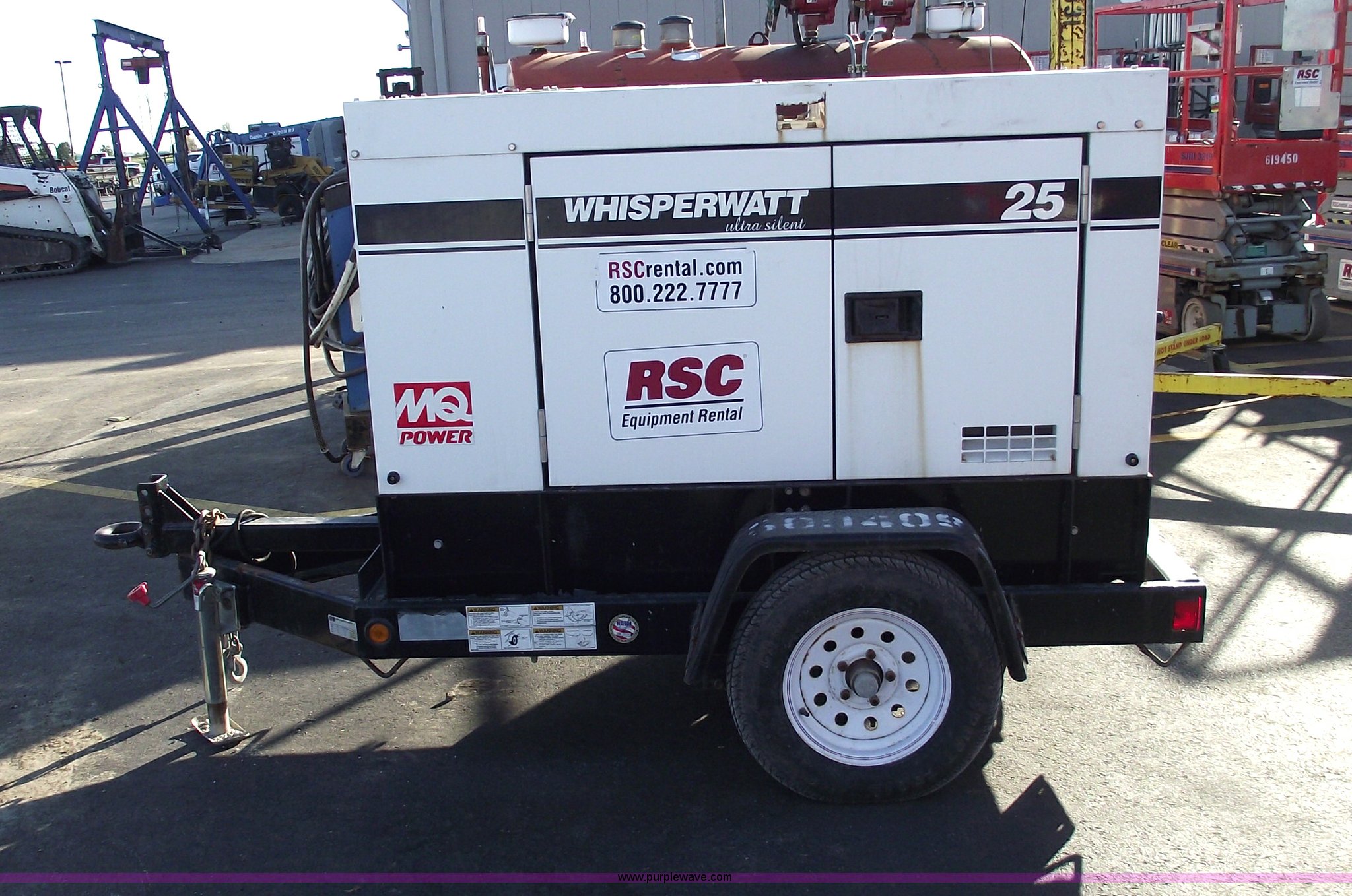 Multiquip Whisperwatt 25kw towable generator in Collinsville, IL