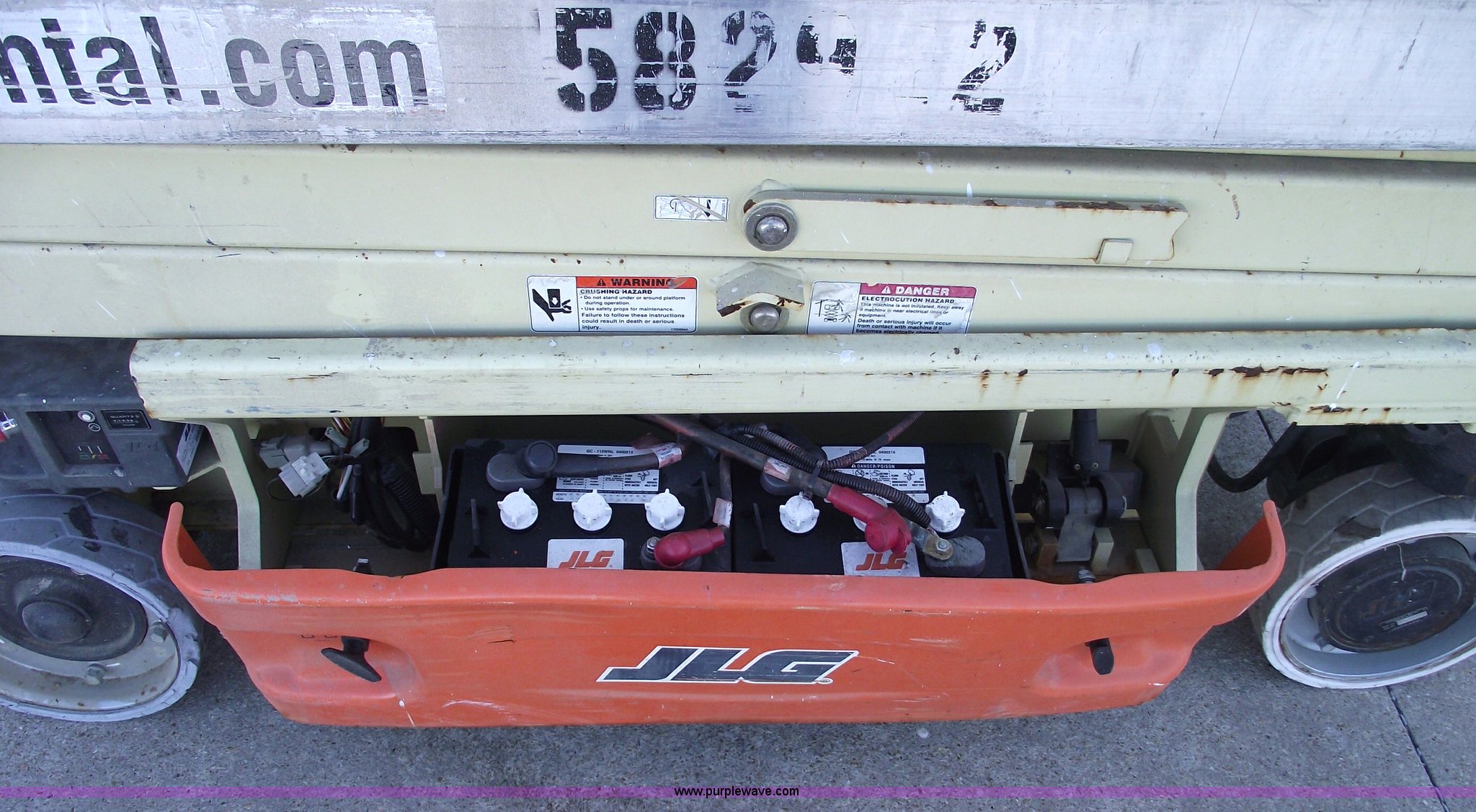 2005 JLG 1930ES scissor lift in Rolla, MO Item 5955 sold Purple Wave