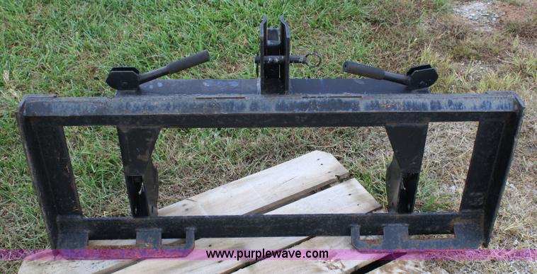 image for item 4677 Skid steer three point adapter attachemnt