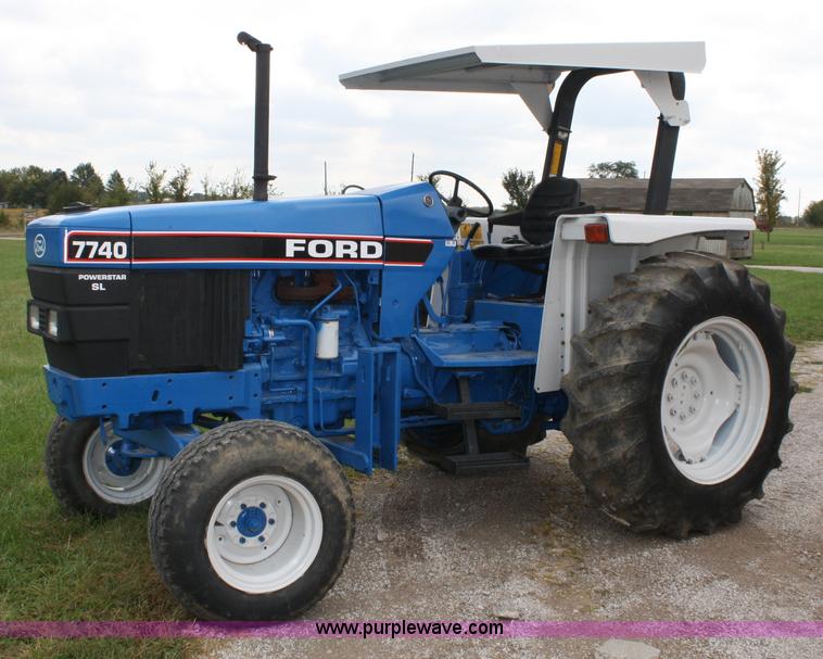 image for item 4683 1992 Ford 7740 Powerstar SL tractor