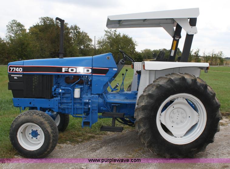 image for item 4683 1992 Ford 7740 Powerstar SL tractor