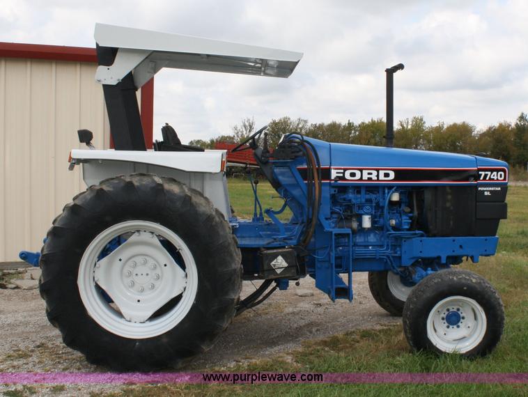 image for item 4683 1992 Ford 7740 Powerstar SL tractor