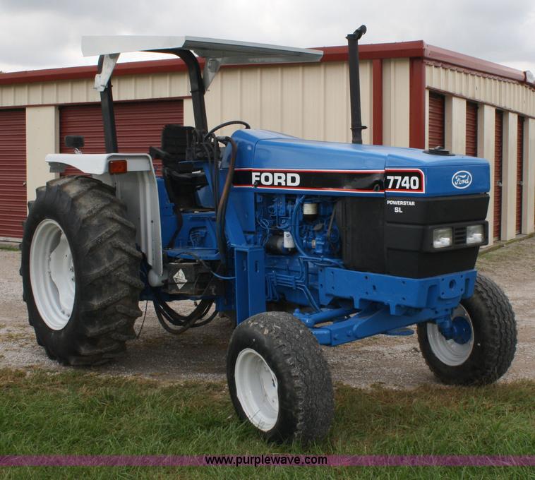 image for item 4683 1992 Ford 7740 Powerstar SL tractor