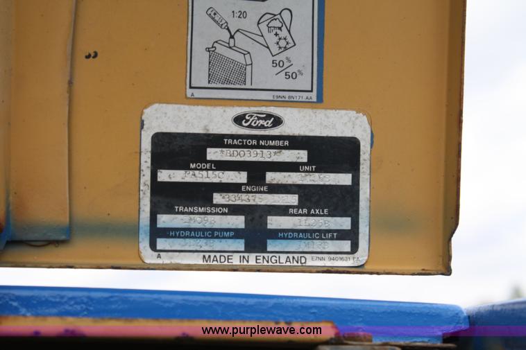 image for item 4683 1992 Ford 7740 Powerstar SL tractor