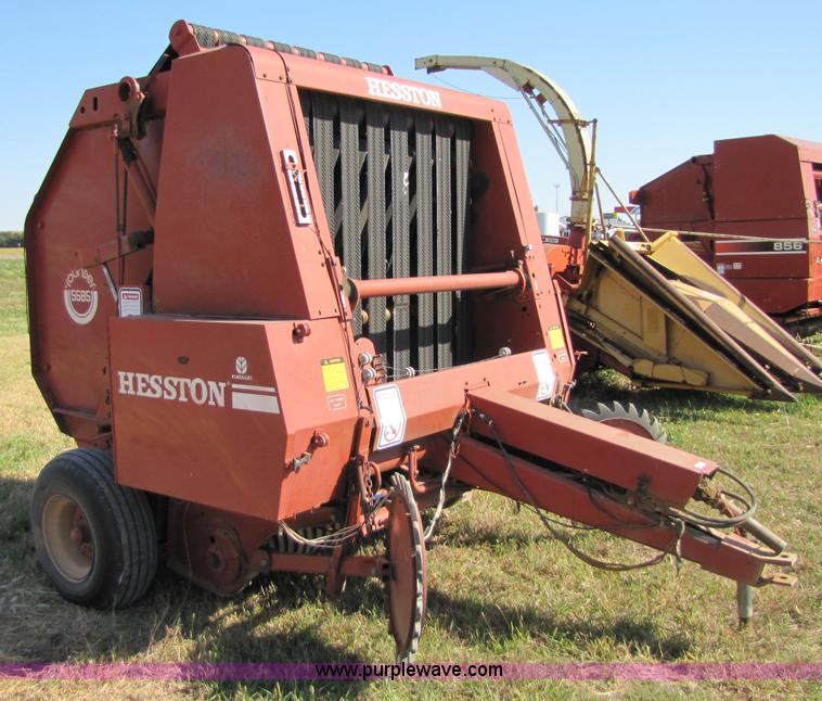 image for item 5159 Hesston 5585 round baler