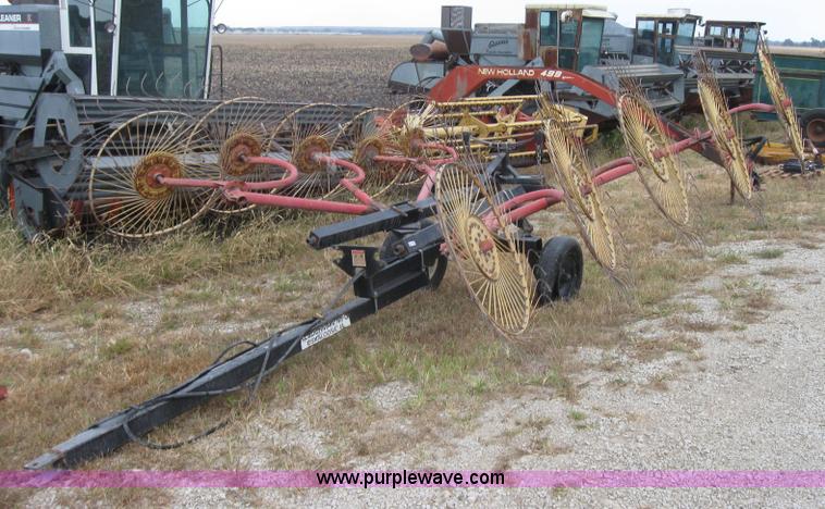 image for item 5244 Kelderman 10 wheel hay rake