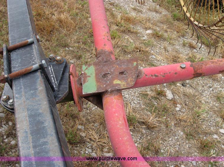 image for item 5244 Kelderman 10 wheel hay rake