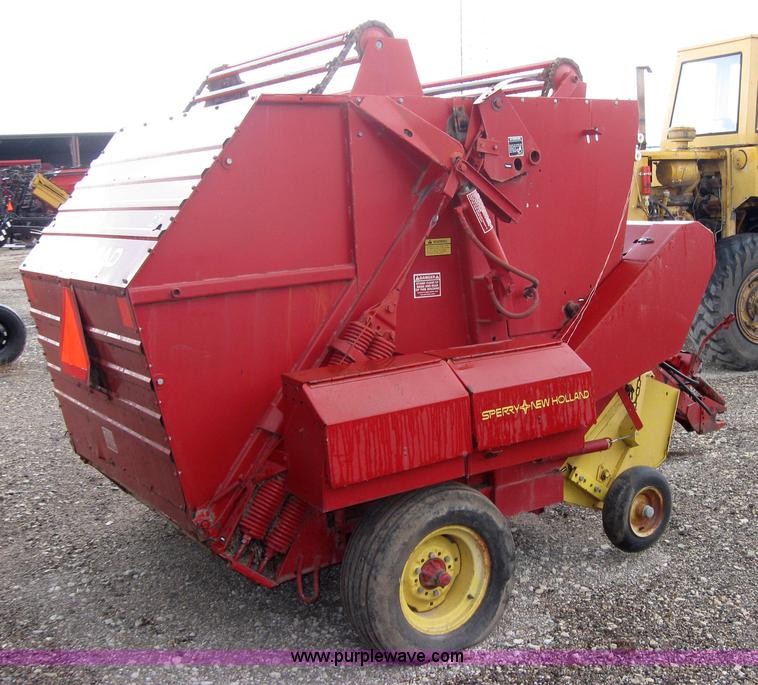image for item 5252 New Holland 847 baler