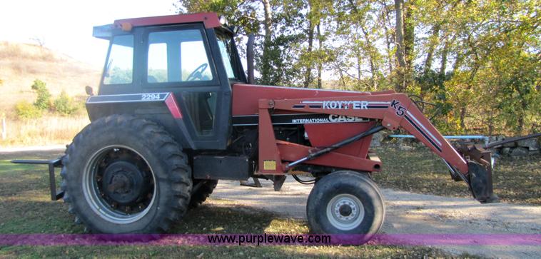 image for item 5279 1984 Case IH 2294 tractor with Koyker 5K front-end loader