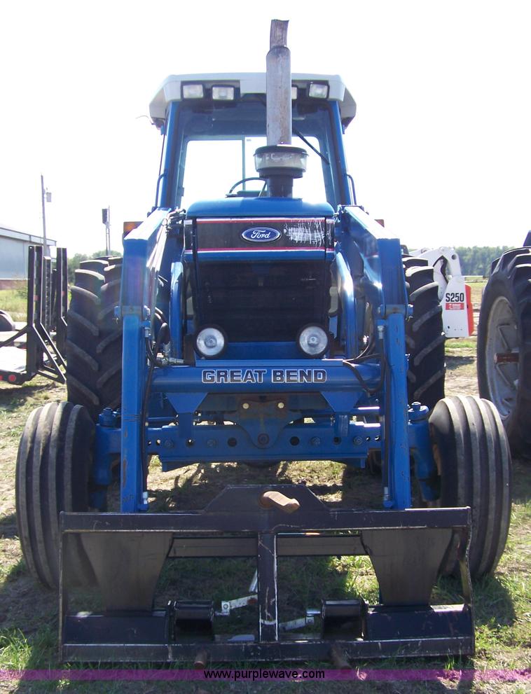 image for item 7400 1990 Ford 8630 tractor with loader