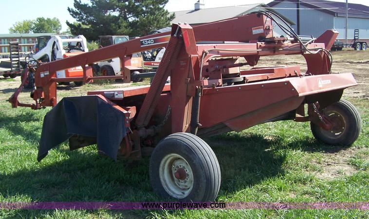image for item 7402 Hesston 1340 rotary swather