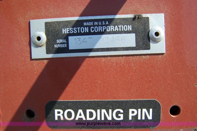 image for item 7402 Hesston 1340 rotary swather