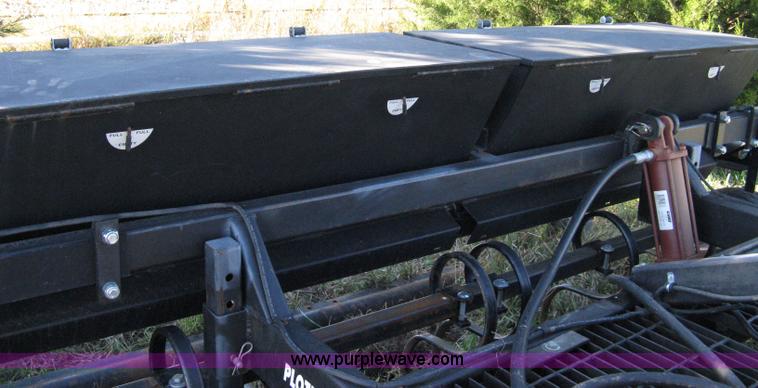 image for item 8027 Plot Master 800 feed plot drill with 93.5" fold-down roller/compactor attachemnt