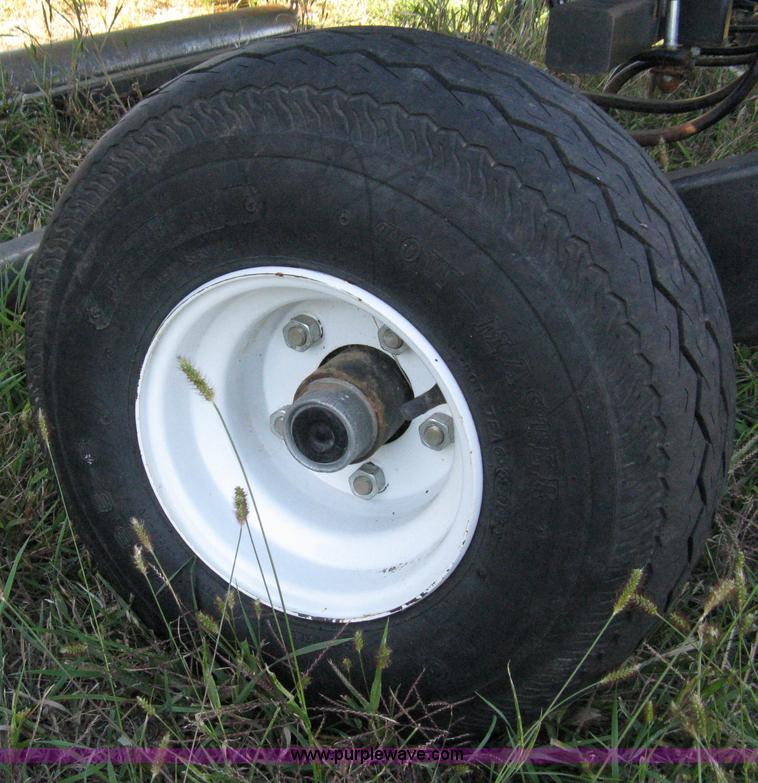 image for item 8027 Plot Master 800 feed plot drill with 93.5" fold-down roller/compactor attachemnt