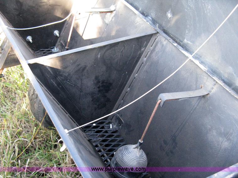 image for item 8027 Plot Master 800 feed plot drill with 93.5" fold-down roller/compactor attachemnt