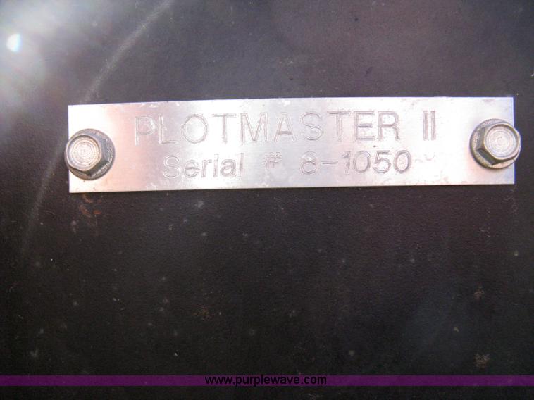 image for item 8027 Plot Master 800 feed plot drill with 93.5" fold-down roller/compactor attachemnt