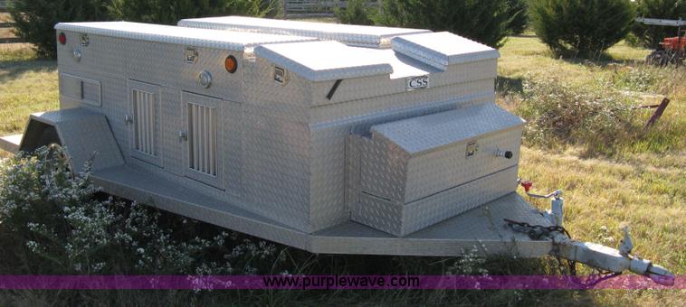 image for item 8028 CSS Creative Sports Supply field trial competition dog trailer