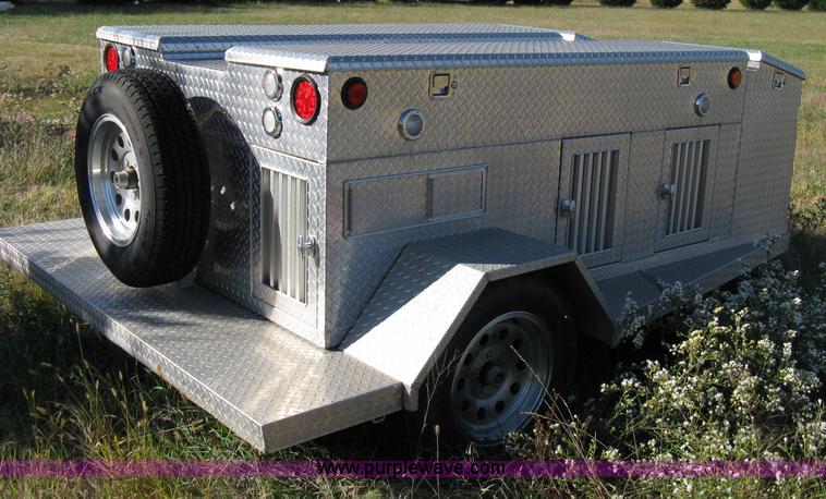 image for item 8028 CSS Creative Sports Supply field trial competition dog trailer