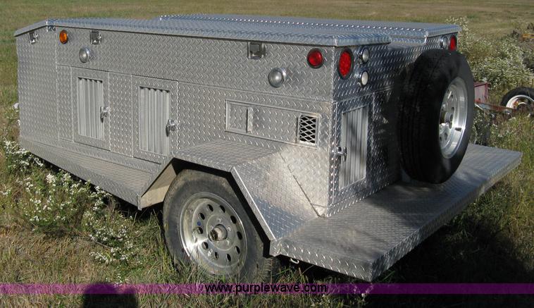 image for item 8028 CSS Creative Sports Supply field trial competition dog trailer