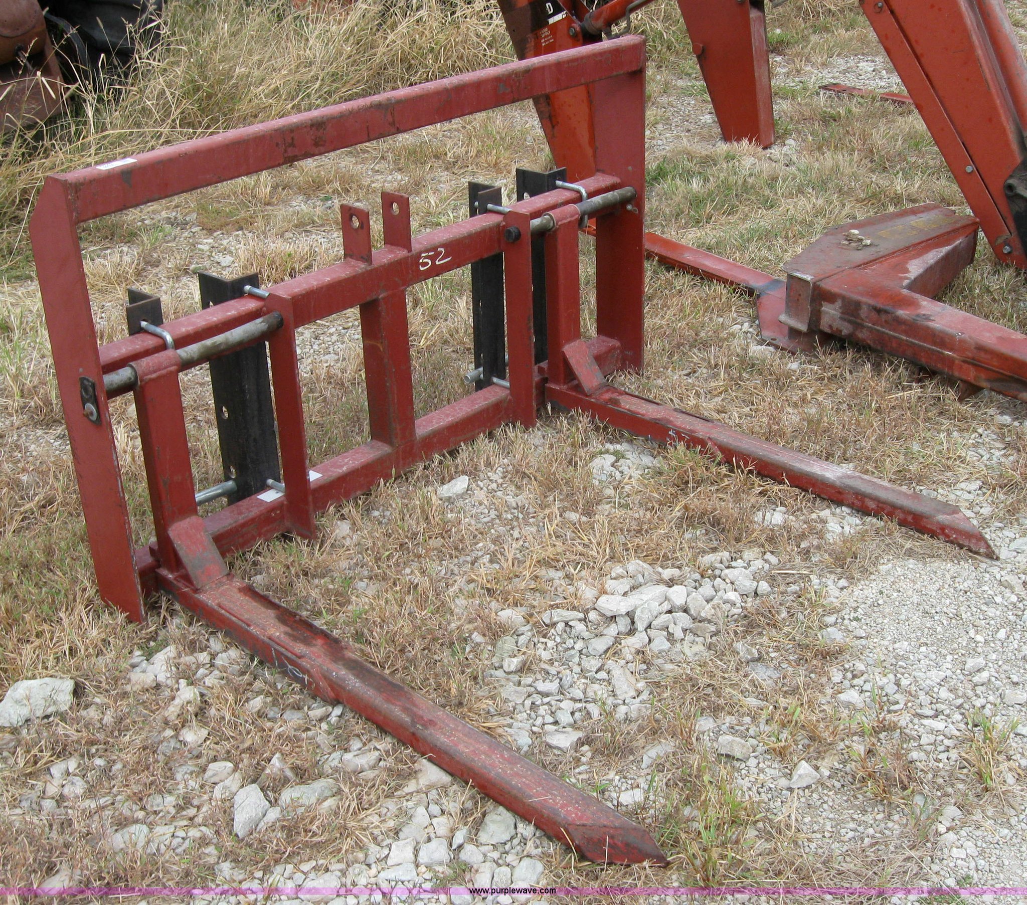 Front end loader forks in Wamego, KS Item 5242 sold Purple Wave