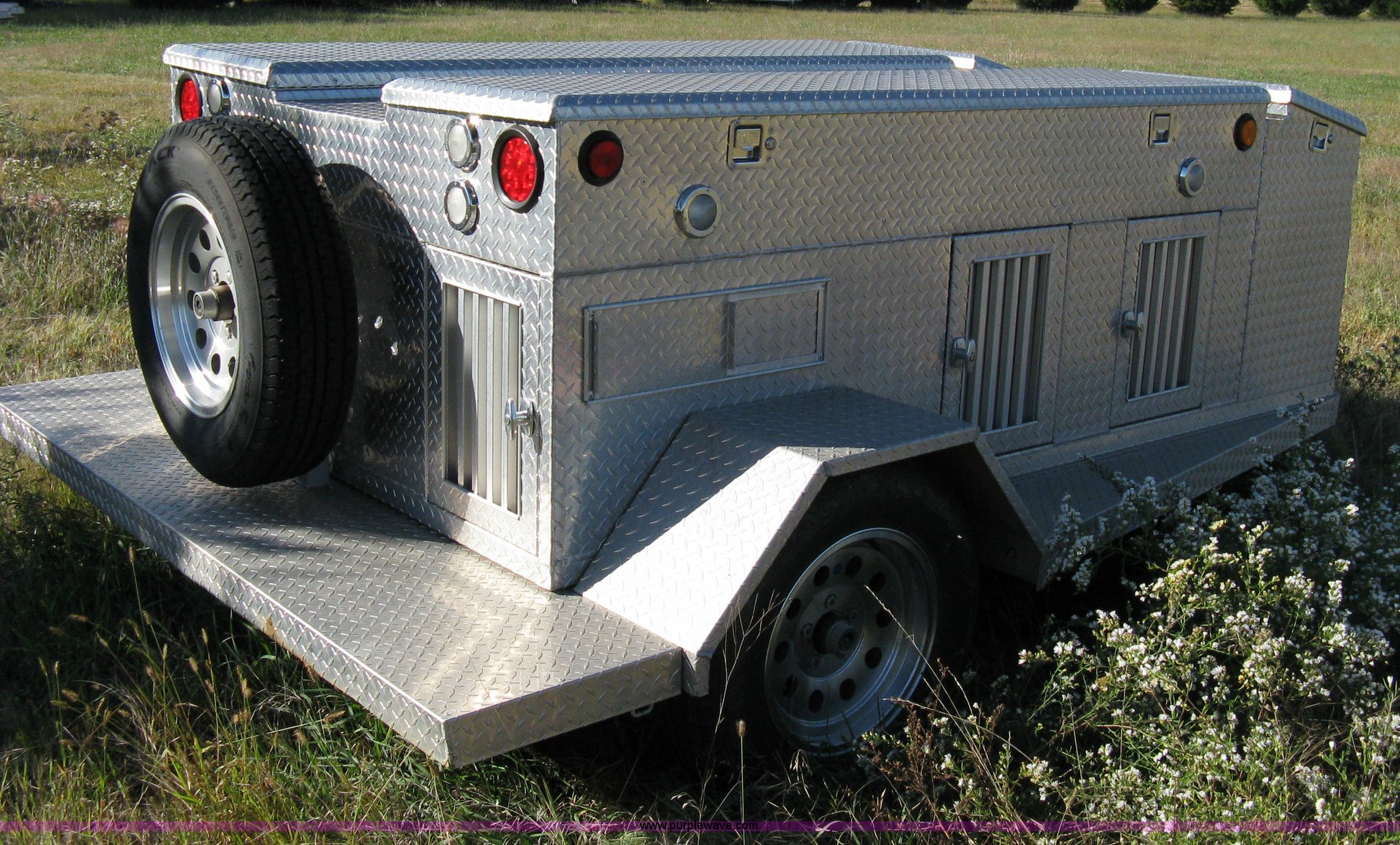 CSS Creative Sports Supply field trial competition dog trailer in